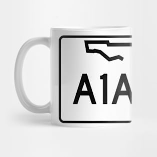 A1A Scenic & Historic Coastal Byway All-American Road sign Mug